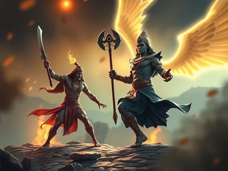 Bhima in epic battle in Bhima S Legendary Duel